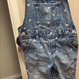 Minnie Mouse overalls